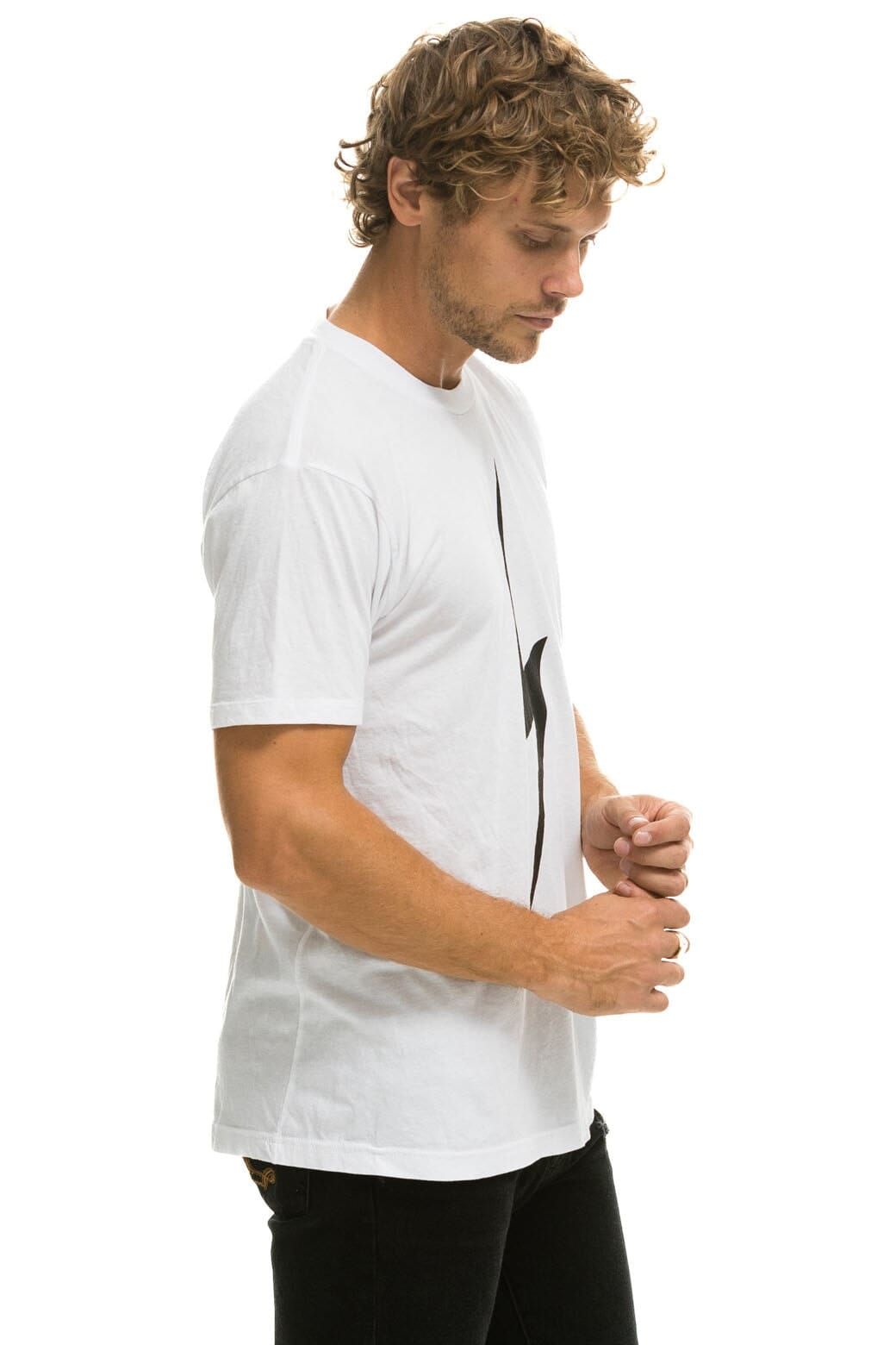 BOLT TEE - WHITE - Image 5