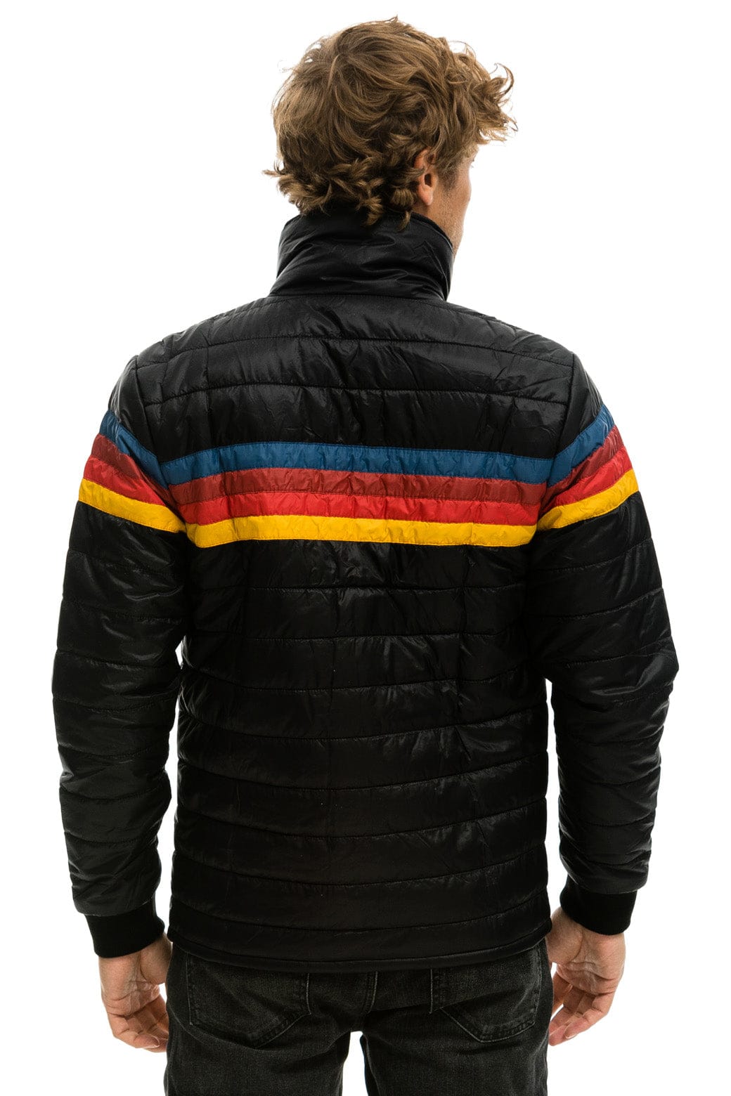 4 STRIPE JACKET - BLACK - Image 4